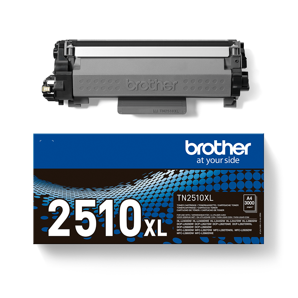 Genuine Brother TN2510XL Toner Cartridge - Black 3